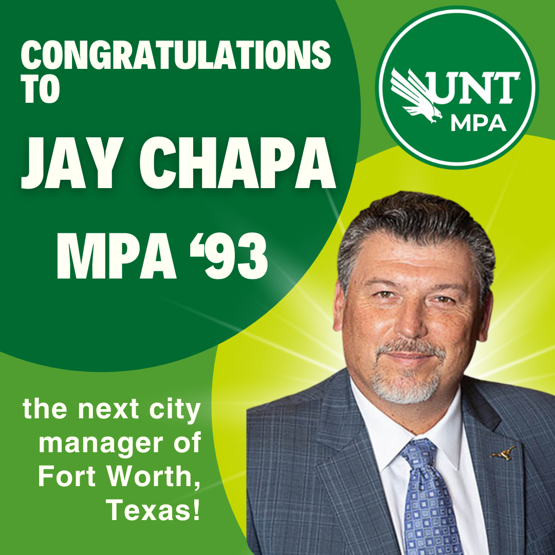 Jay Chapa Named City Manager of Fort Worth, TX